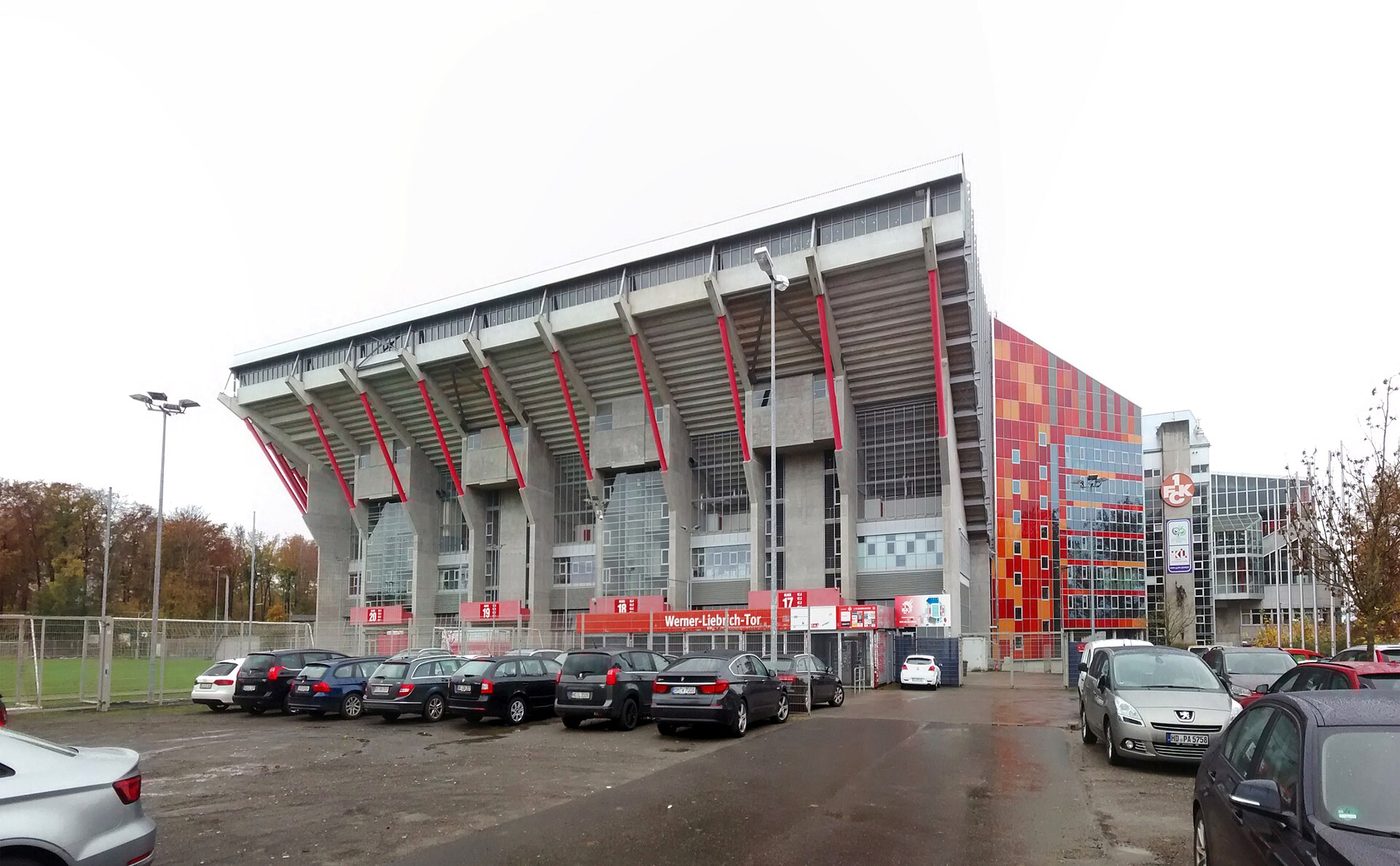 Das Fritz-Walter-Stadion auf dem Betzenberg